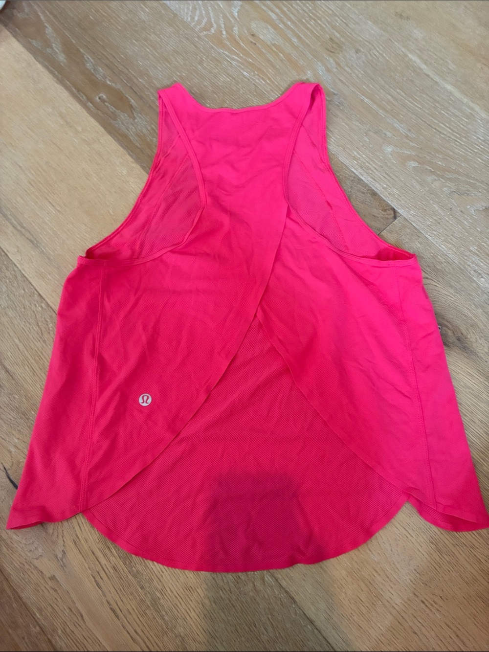lululemon athletica Neon Pink Layered Racerback Tank